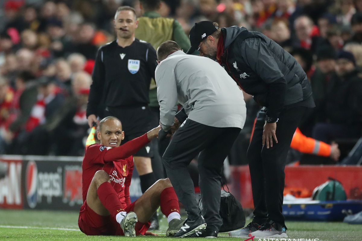 Klopp sebut cedera Fabinho berdampak besar bagi Liverpool