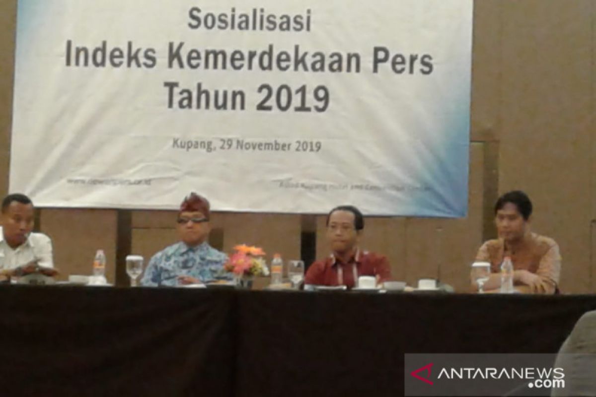 Dewan pers : Indeks kebebasan pers 2019  di NTT meningkat