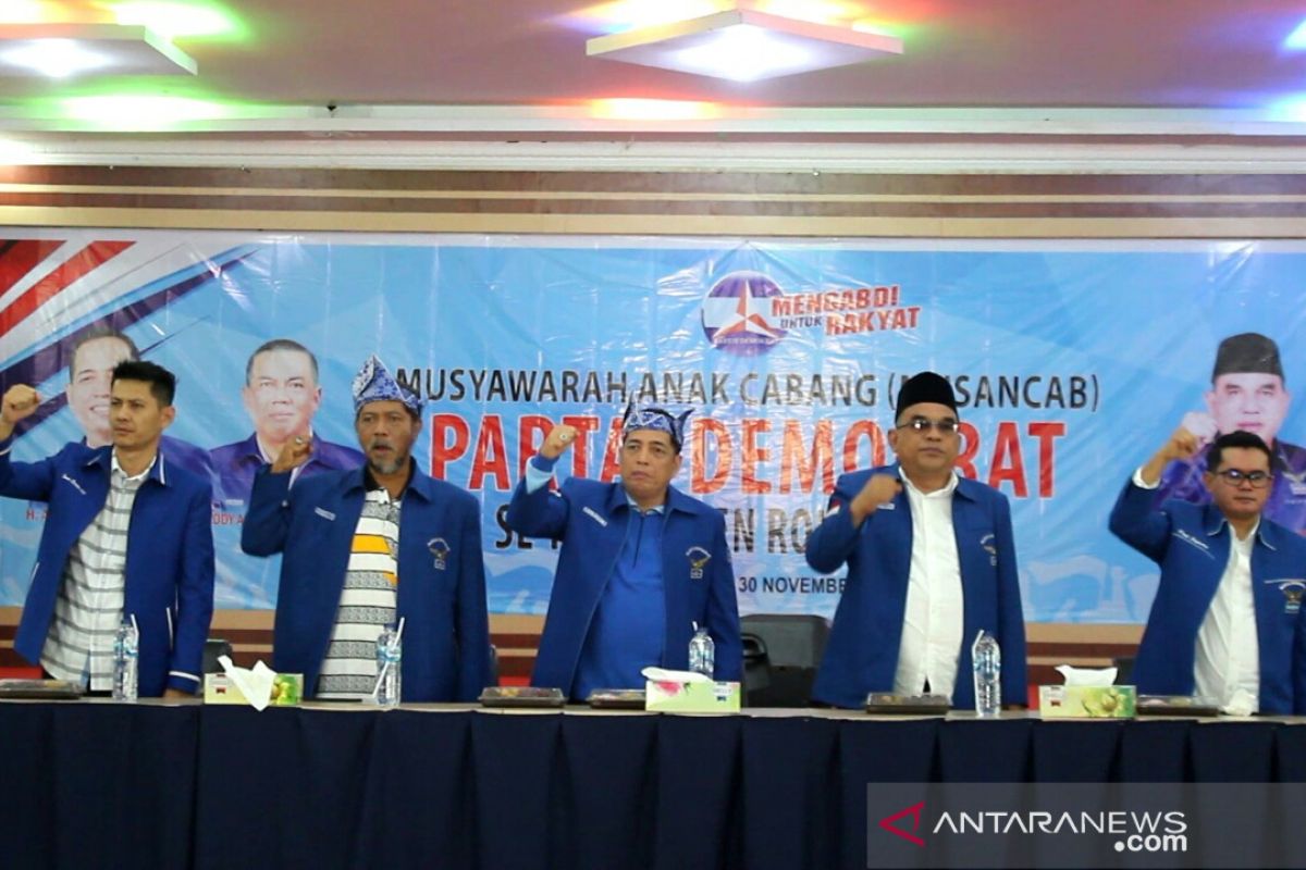 DPC Partai Demokrat Rohil gelar Musancab