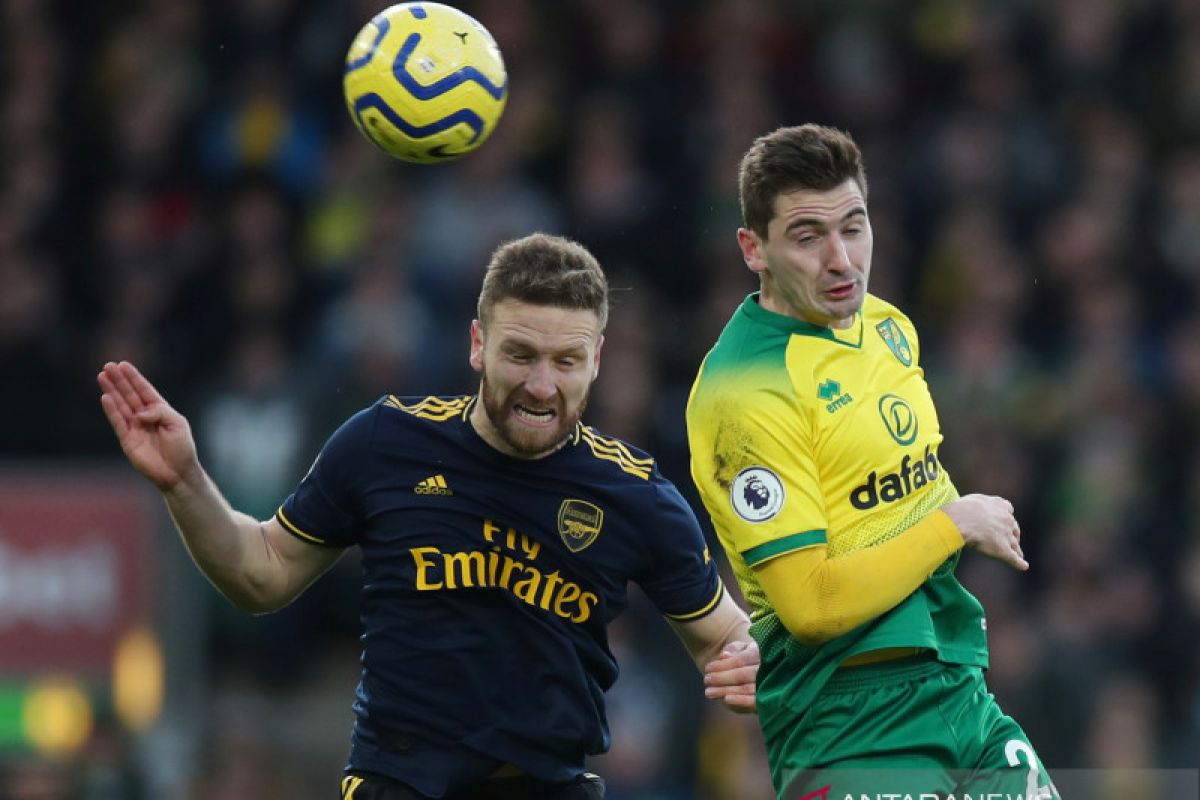 Arsenal gagal kemas tiga poin usai ditahan imbang Norwich 2-2