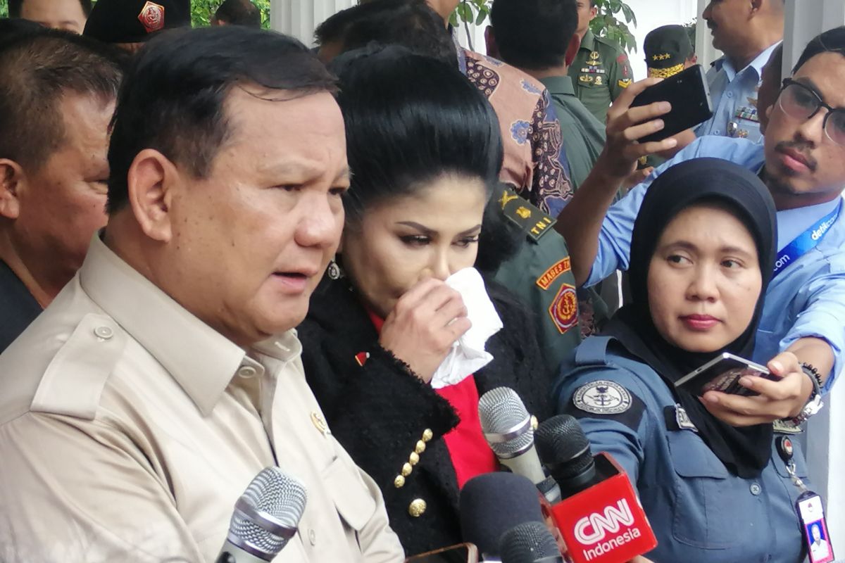 Prabowo: Tunggu hasil penyelidikan ledakan di Monas