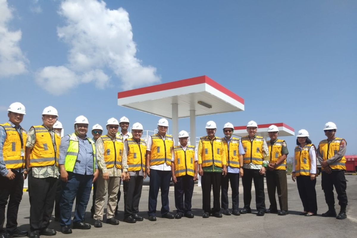 Depot pengisian Avtur Bandara Tambolaka diresmikan