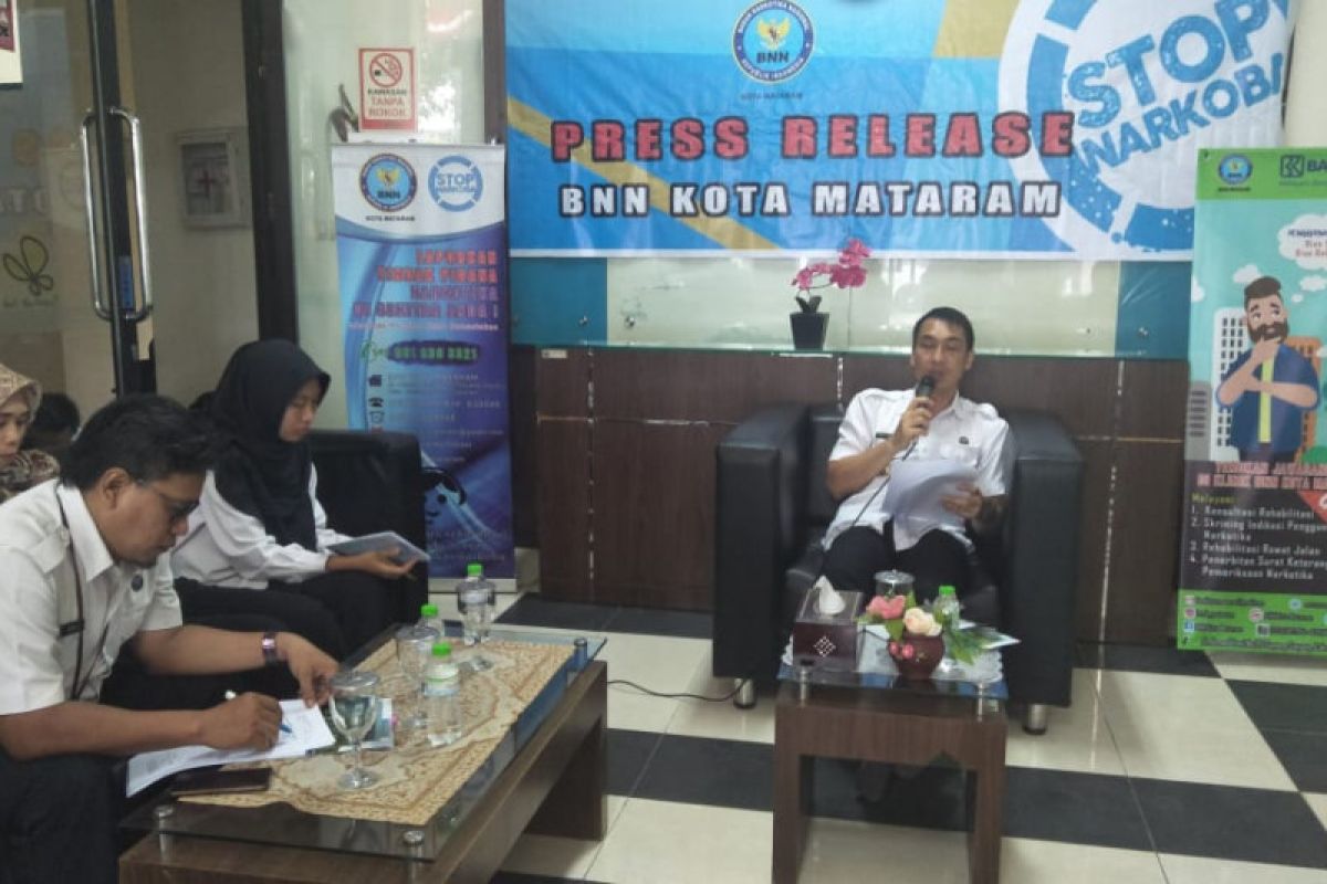 BNNK Mataram merehabilitasi 190 penyalahguna narkoba