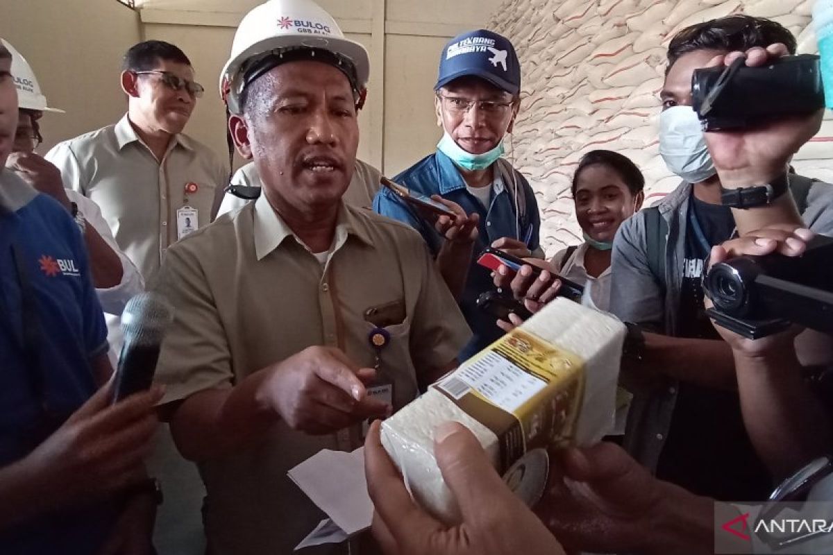 18 ton beras fortifikasi dari Bulog atasi kekerdilan di NTT