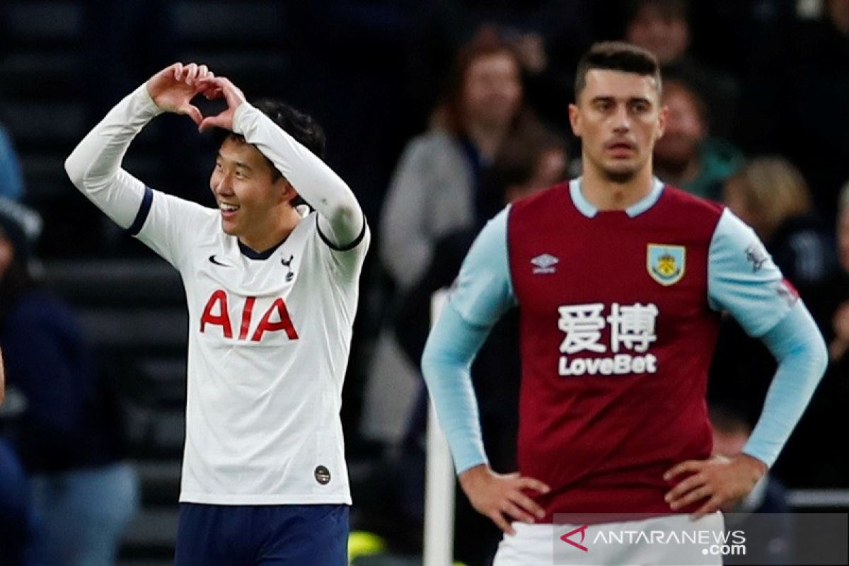 Tottenham gunduli Burnley 5-0 di