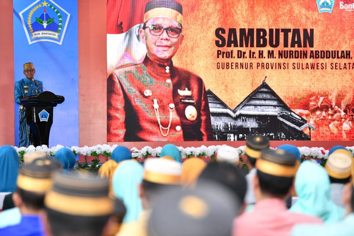 Gubernur Sulsel : Saya masuk dunia politik karena Kabupaten Bantaeng