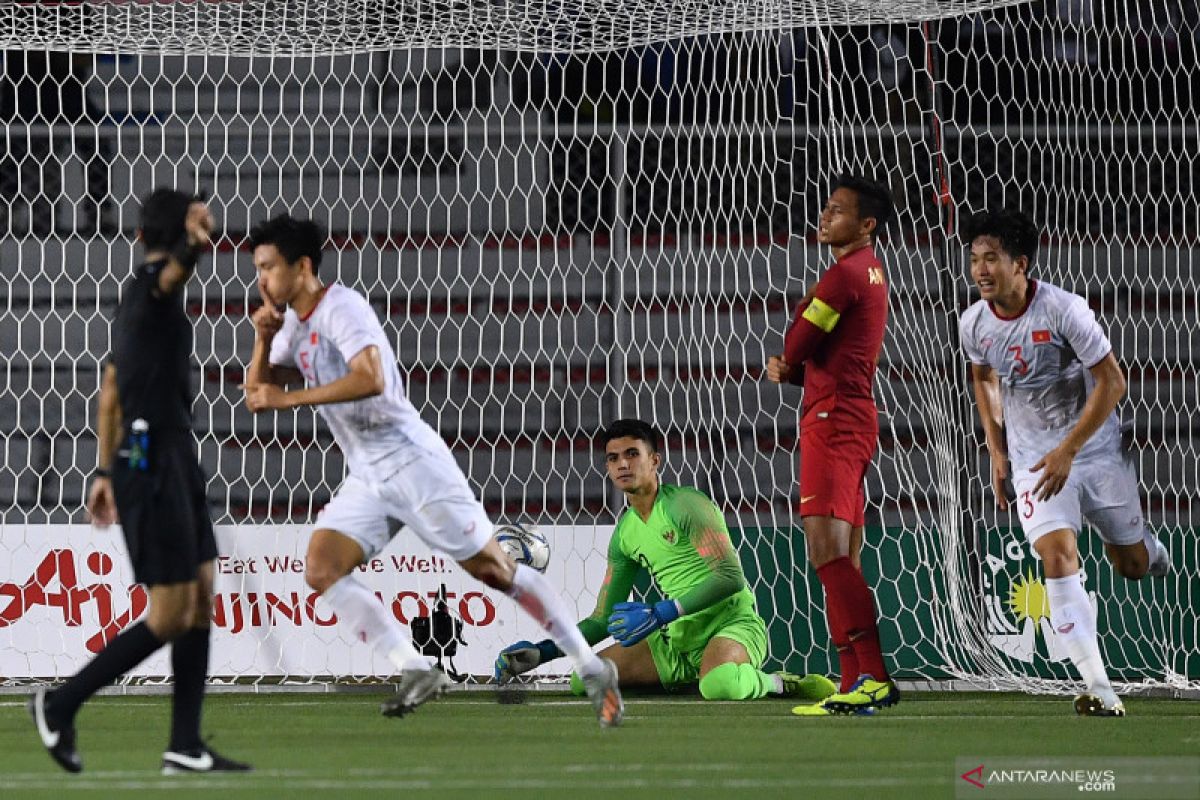 Kalah 0-3 daru Vietnam, Indonesia harus puas dengan medali perak