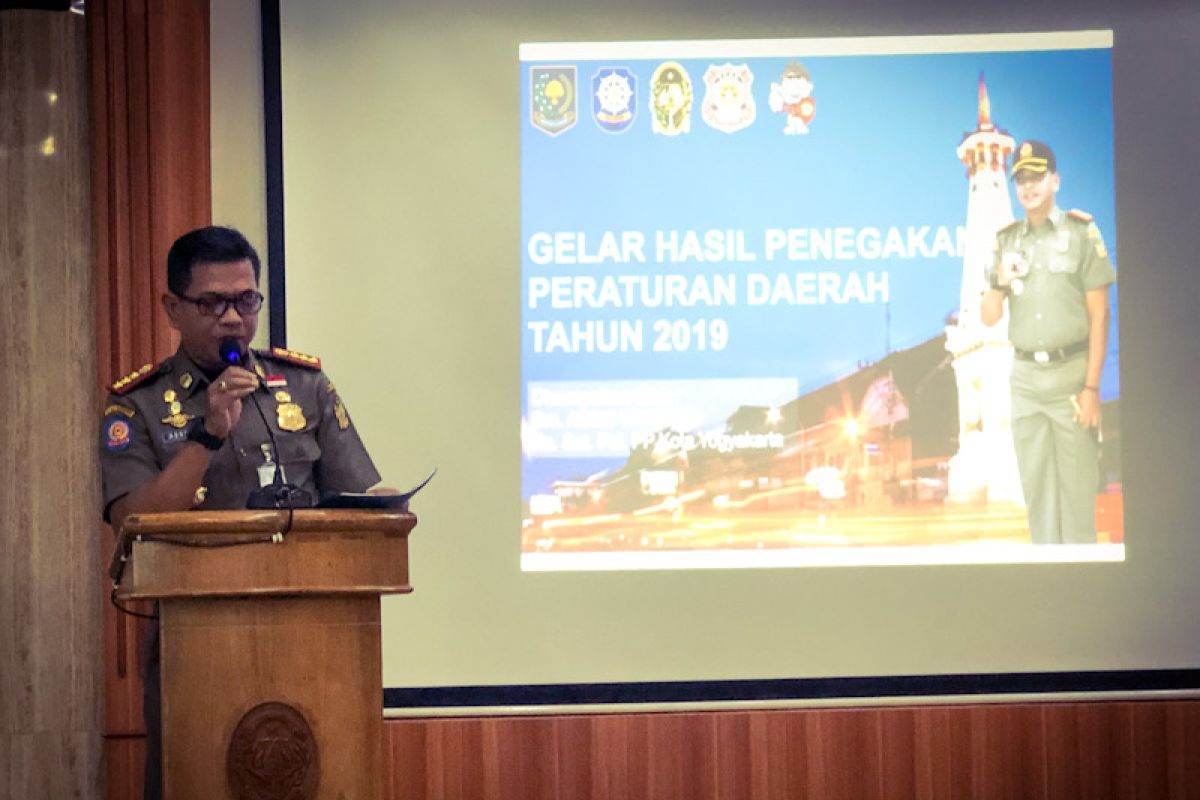 Satpol PP: Penertiban PKL dan reklame dominasi penegakan perda sepanjang 2019