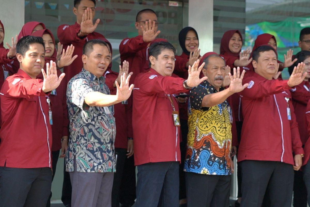 BPJAMSOSTEK Semarang Majapahit kampanyekan antikorupsi