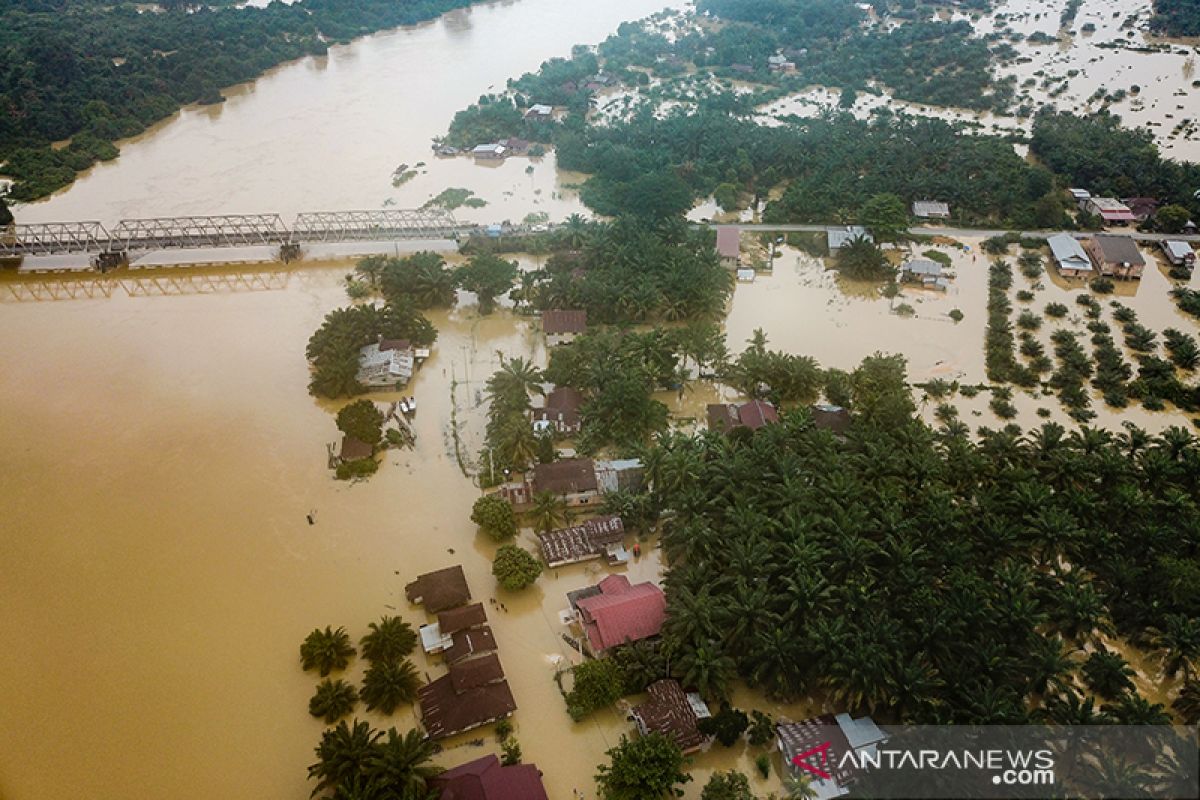 Ratusan warga terkena dampak banjir di Kampar Riau, begini kondisi mereka