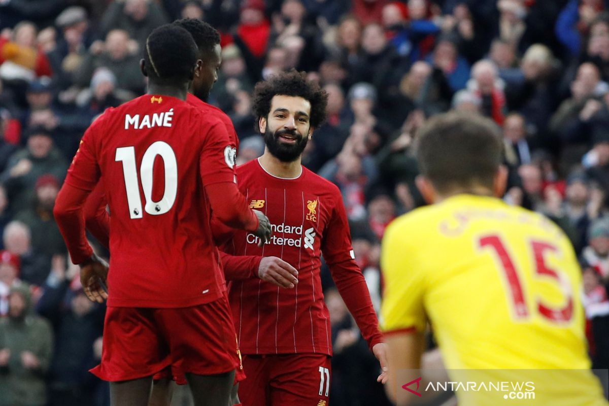 Latihan sepakan kaki kanan Mo Salah berbuah manis