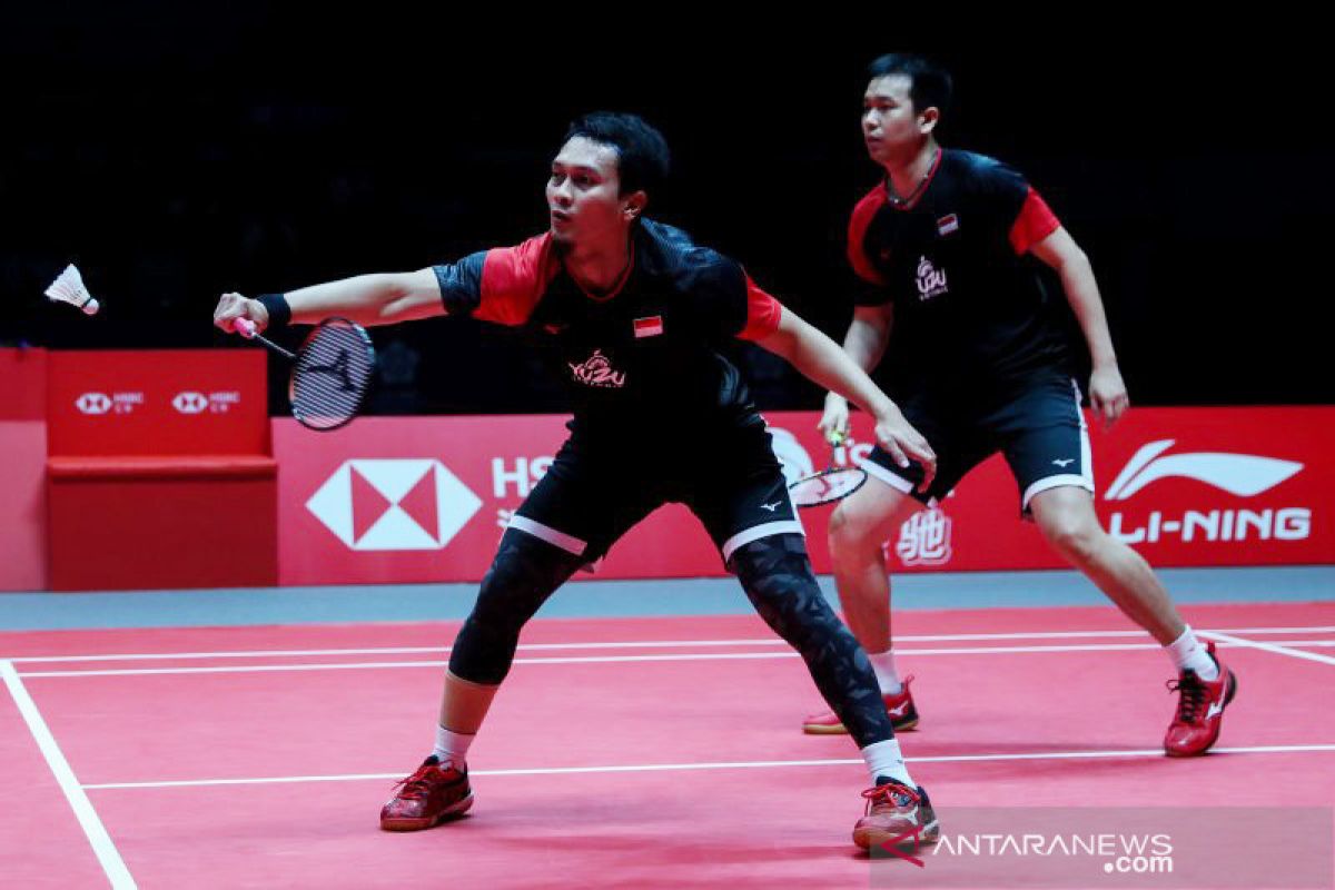 Hendra/Ahsan raih gelar juara BWF Finals 2019