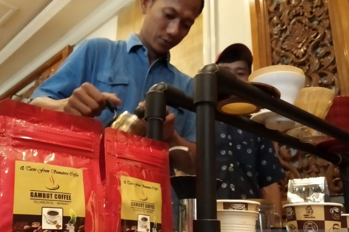 Berharap pahit kopi usir api di gambut Kepulauan Meranti