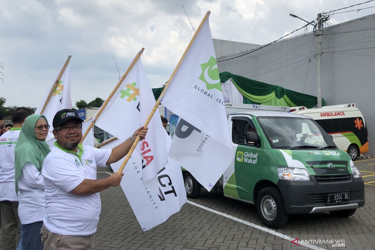 ACT salurkan 10.000 dus air minum wakaf untuk Kabupaten Malang