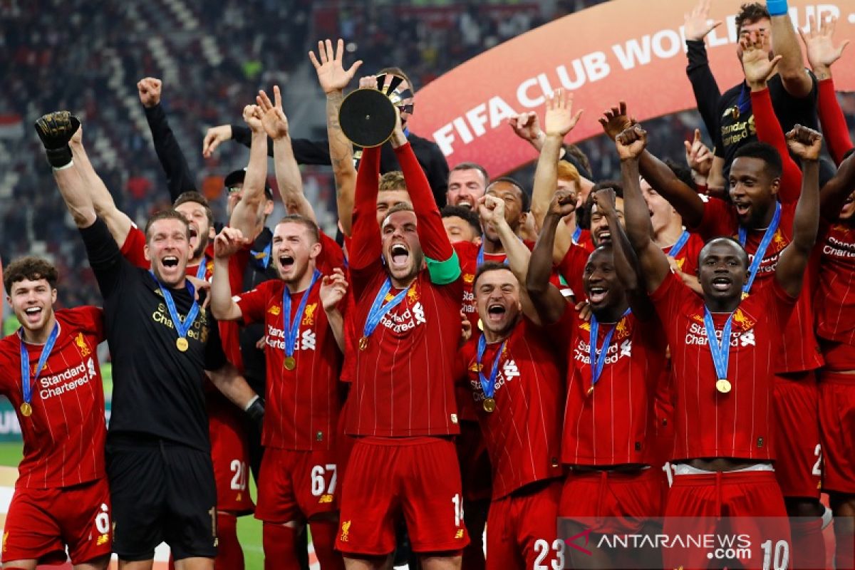 Juara Piala Dunia Antarklub, Liverpool menuntaskan dahaga 38 tahun