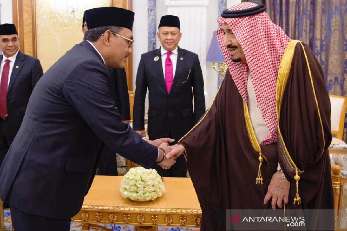 Pimpinan MPR temui Raja Salman minta tambahan kuota haji