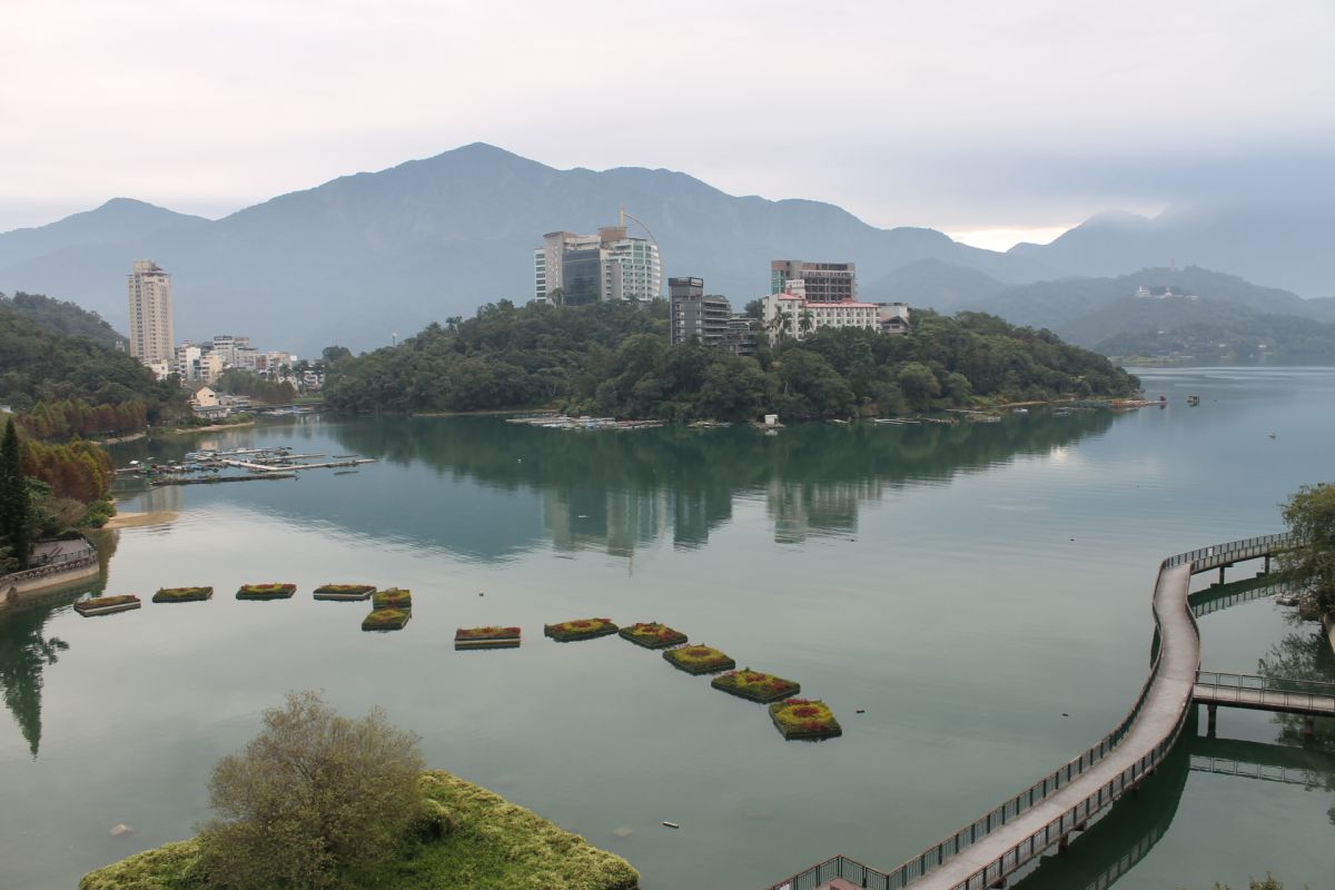 Danau Matahari Bulan jadi surga gowes di Taiwan