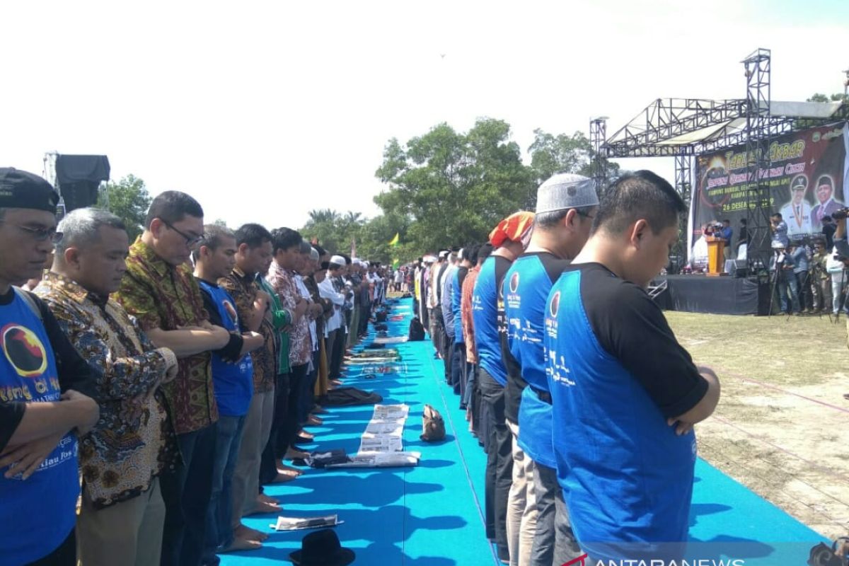 Gerhana matahari cincin di Siak berlangsung dengan cuaca cerah