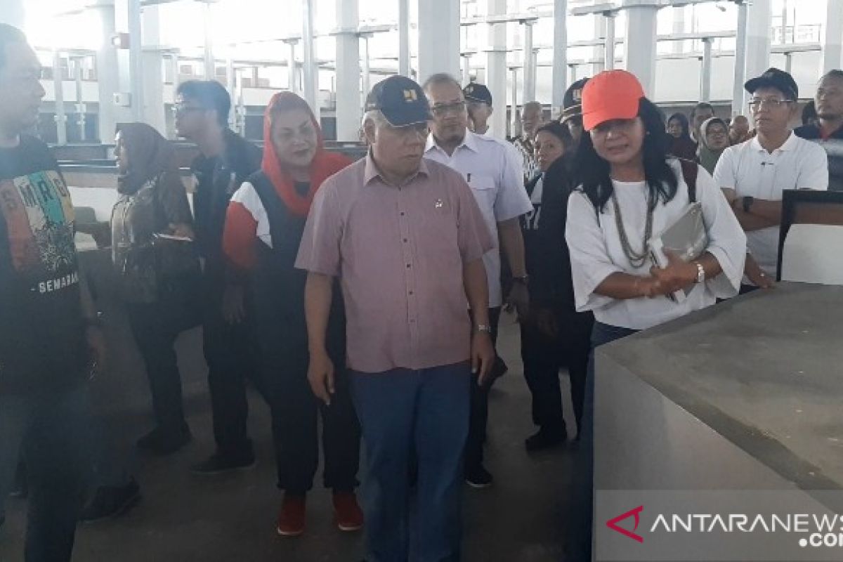 Presiden Jokowi dijadwalkan kunjungi Pasar Johar, Menteri PUPR cek persiapannya