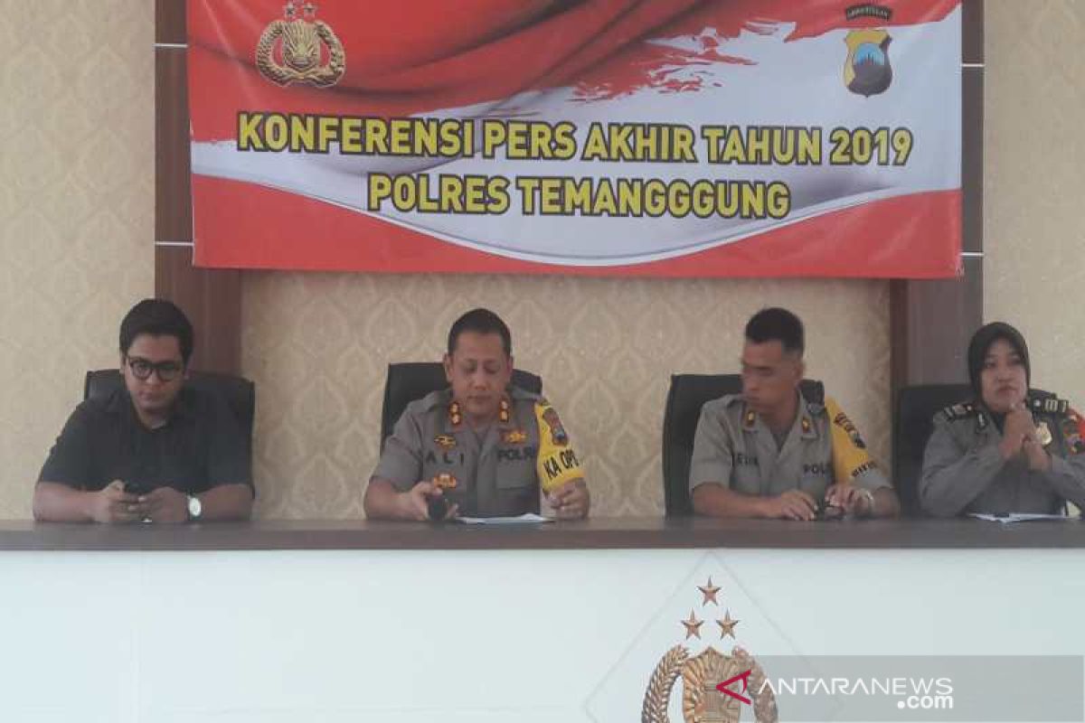 Gangguan kamtibmas di Temanggung turun menjadi 119 kasus