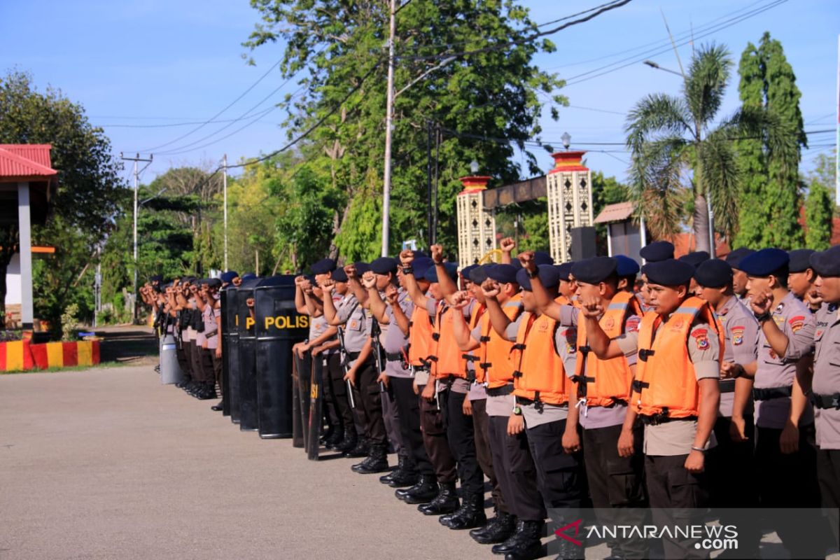 Brimob Polda NTT siaga terhadap bencana alam