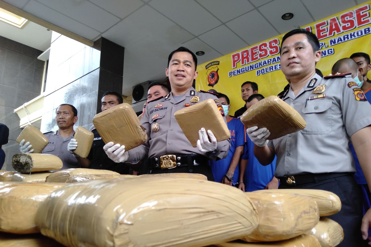 Ratusan pengedar narkoba di Karawang dibekuk