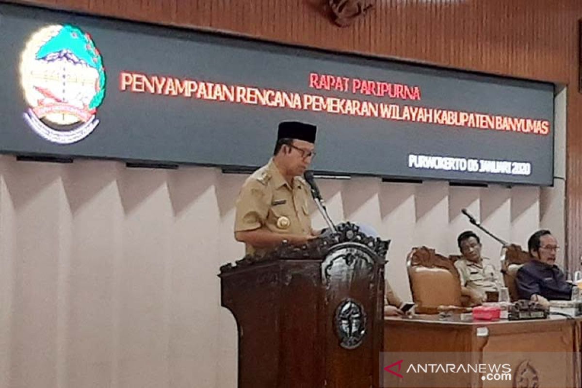 Rencana pemekaran wilayah Kabupaten Banyumas diajukan ke DPRD