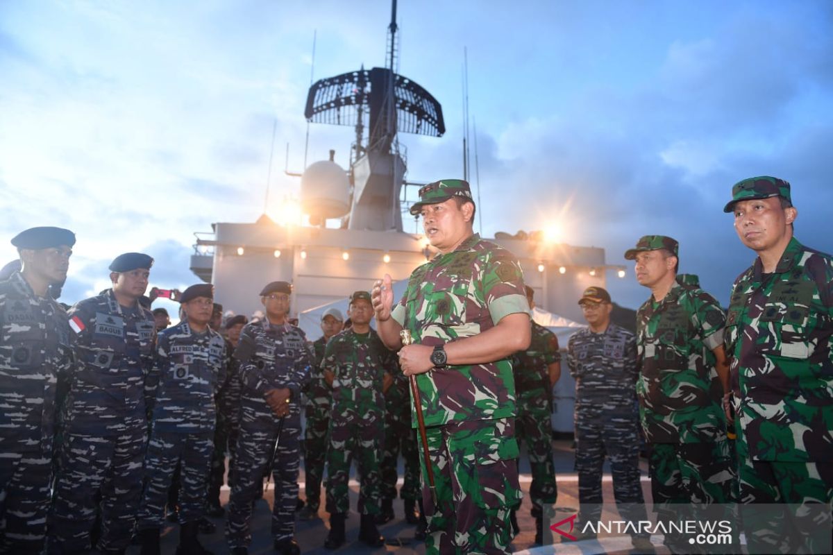 TNI mengusir kapal China dengan cara persuasif