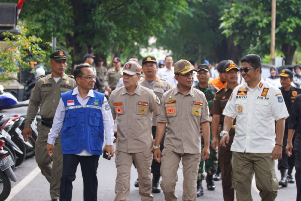 Pemkot Mataram menggelar apel bersama siaga bencana