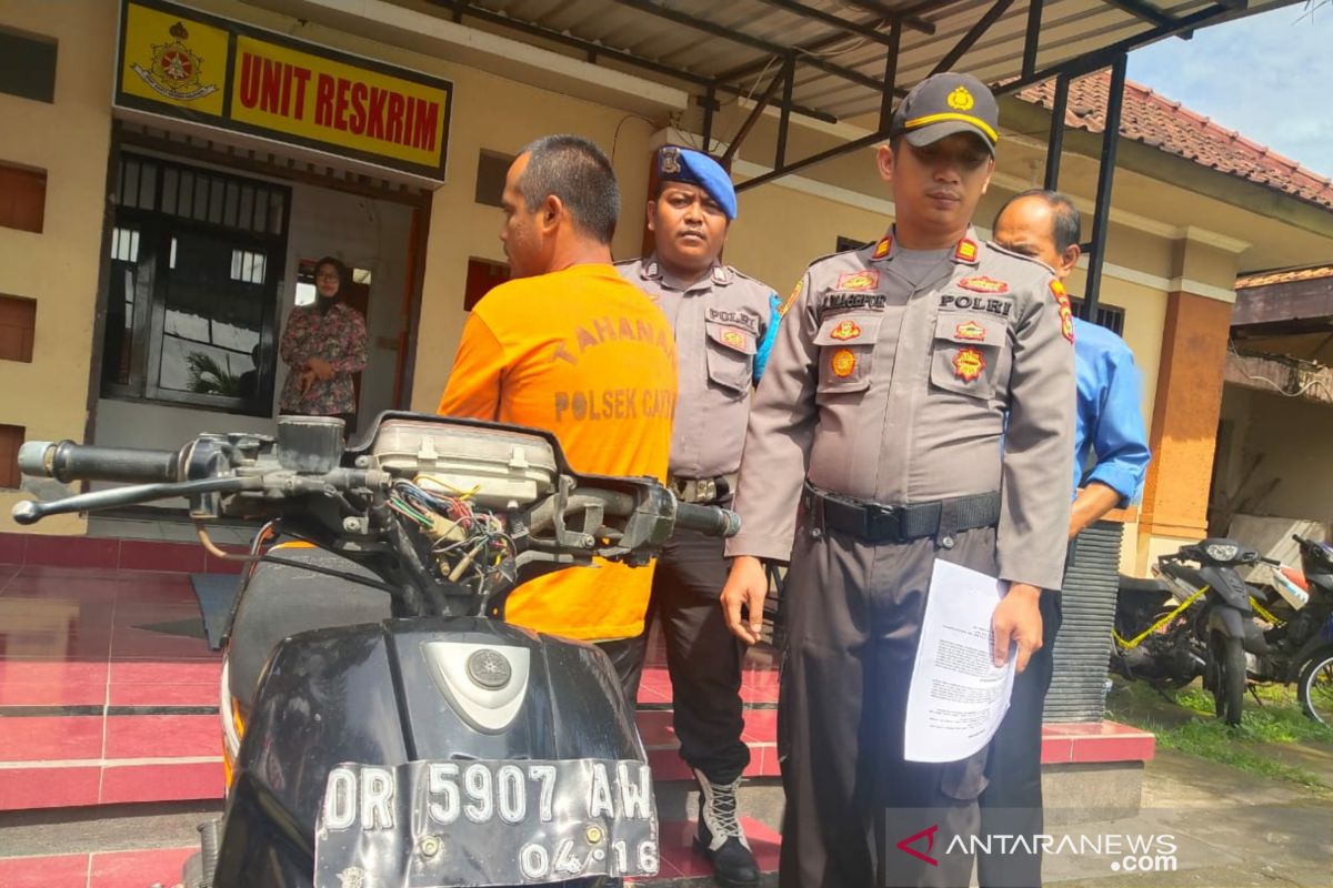 Polsek Cakranegara menangkap pencuri kendaraan kurang dari 24 jam