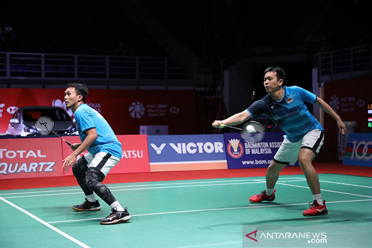 Ahsan/Hendra gagal ke final Malaysia Masters setelah kandas dari Li/Liu