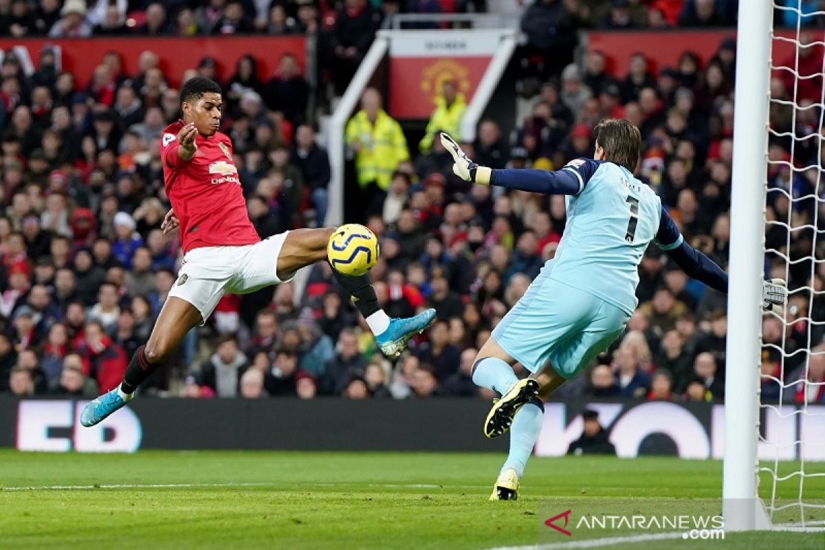 MU gilas Norwich 4-0, Rashford sumbang dua gol