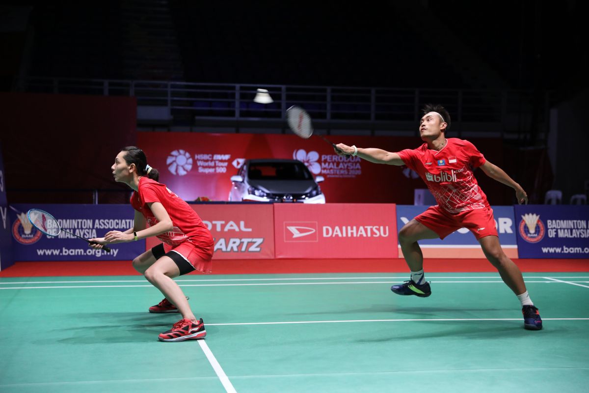 Malaysia Masters 2020, Hafiz/Gloria takluk di tangan unggulan pertama