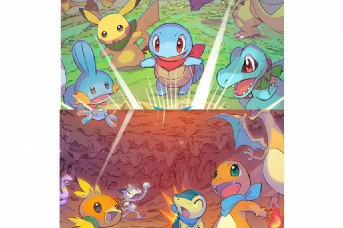 versi baru "Pokmon Mystery Dungeon: Rescue Team"