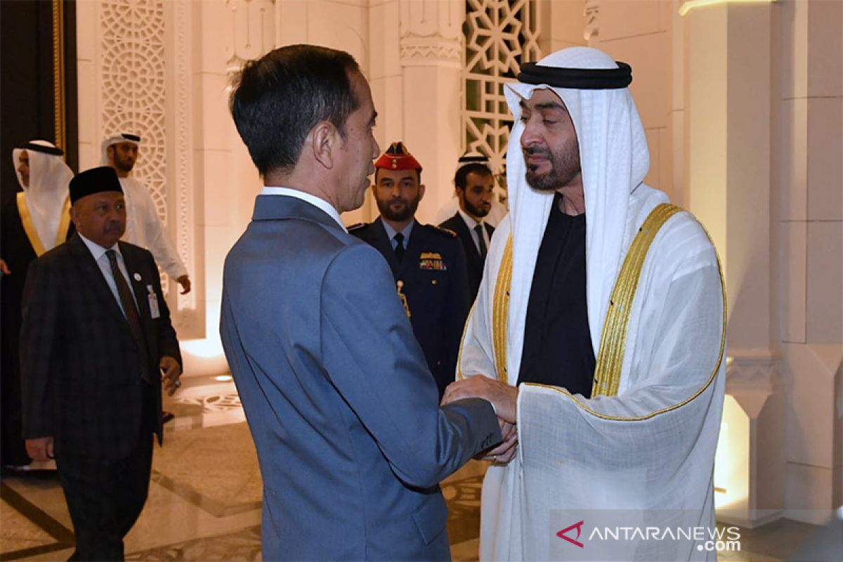 Putra Mahkota ingin Jokowi anggap Uni Emirat Arab sebagai rumah kedua