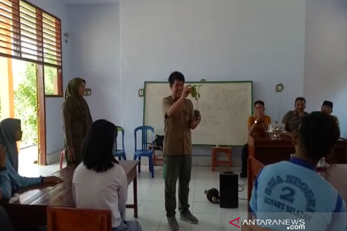 BPDAS dan Manggala Agni mengedukasi pelajar pentingnya peduli lingkungan