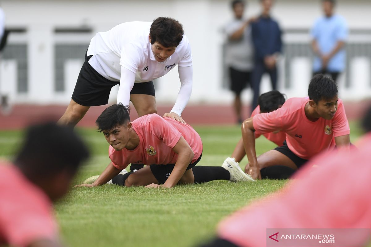 Shin Tae-Yong belum puas dengan kondisi fisik Timnas U-19