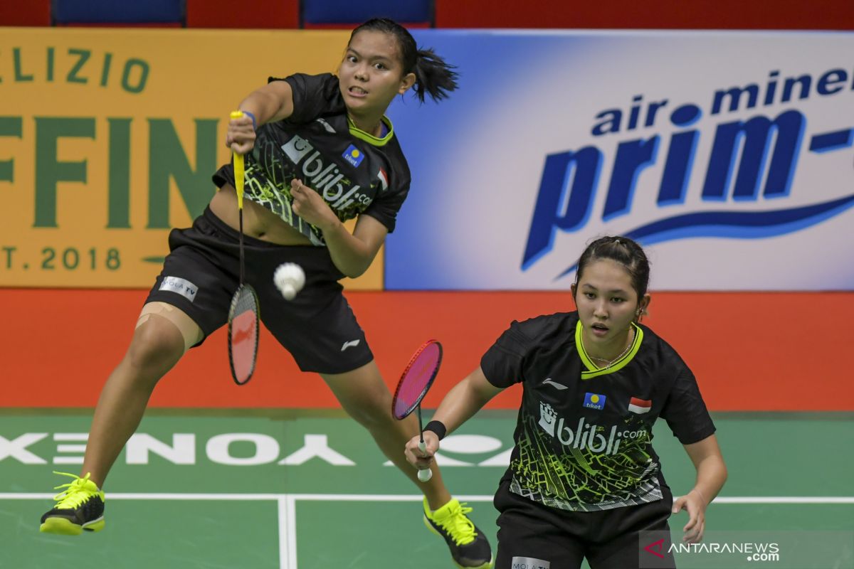 Fadia/Ribka gagal melaju ke perempat final All England 2020