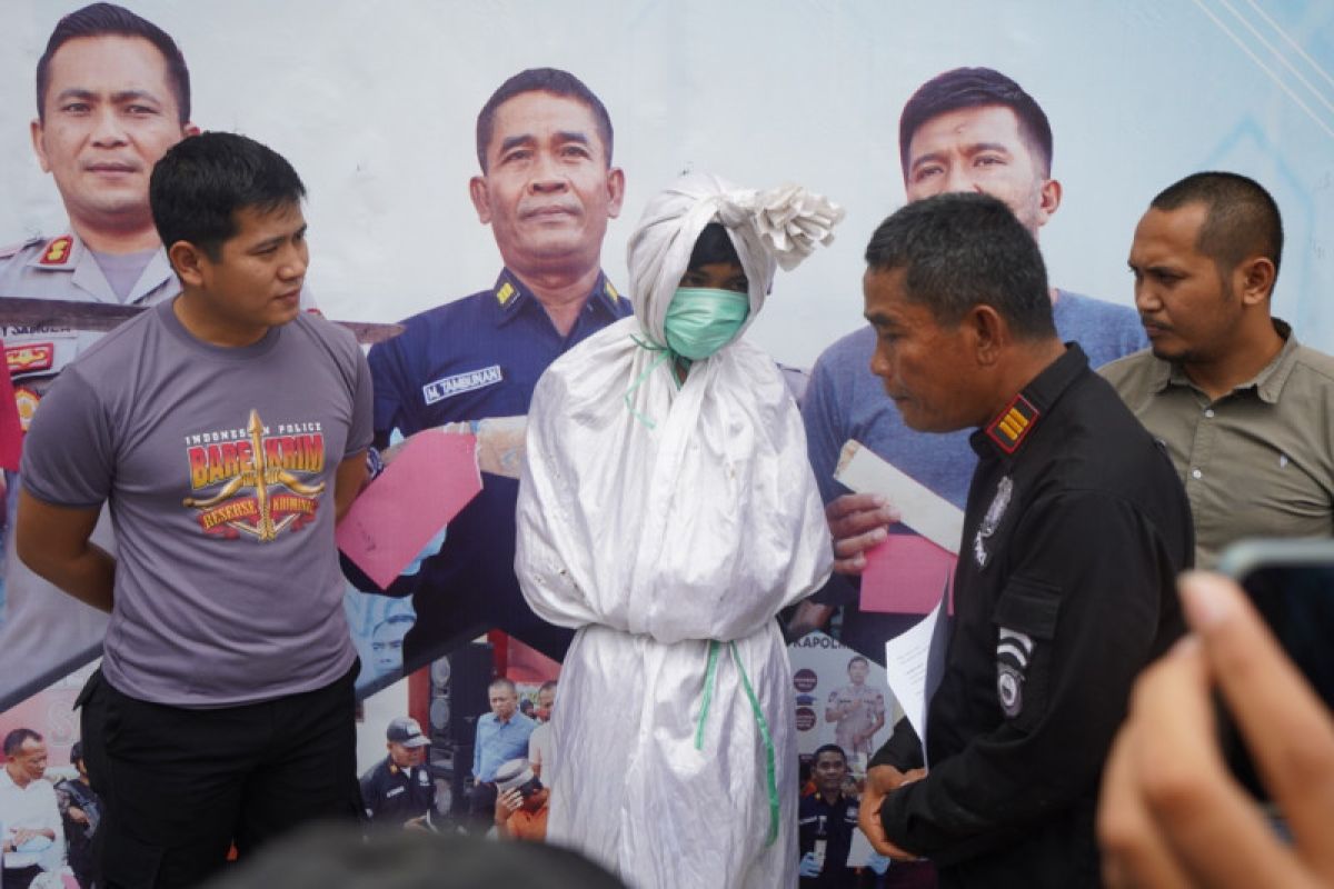 Pocong gadungan ditangkap polisi karena resahkan warga