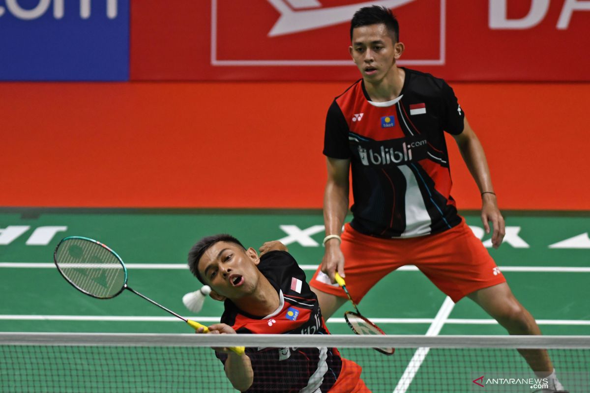 Fajar/Rian hadapi Kevin/Marcus di semifinal French Open