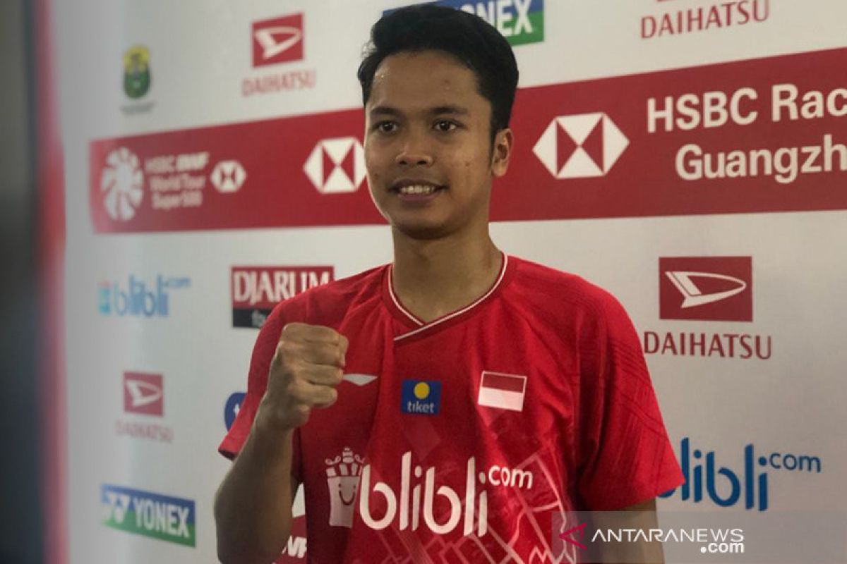 Ginting  melaju ke final Indonesia Masters 2020