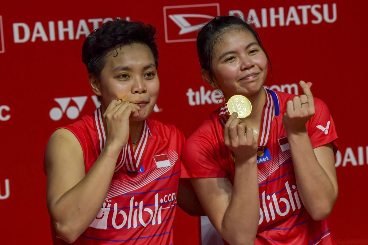 Greysia/Apriyani raih gelar juara ganda putri Barcelona Spain Masters 2020