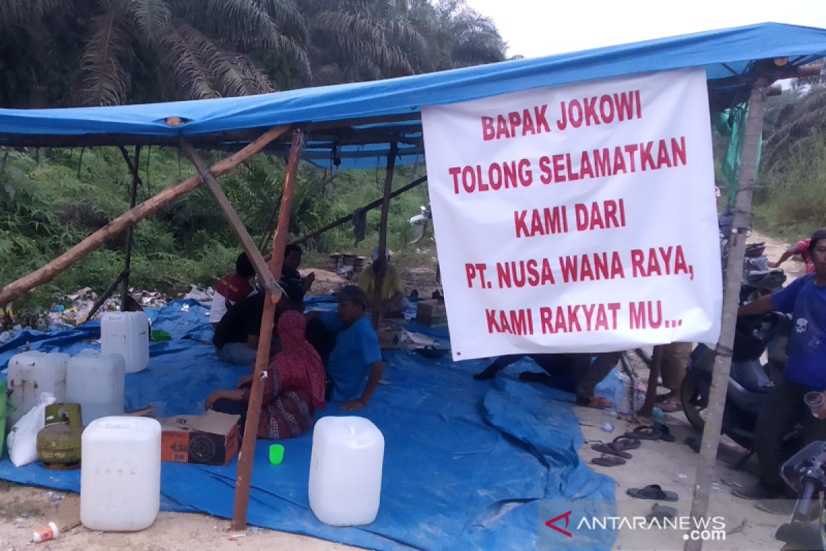 Terkait eksekusi lahan Desa Gondai, Presiden agar turun tangan berikan solusi