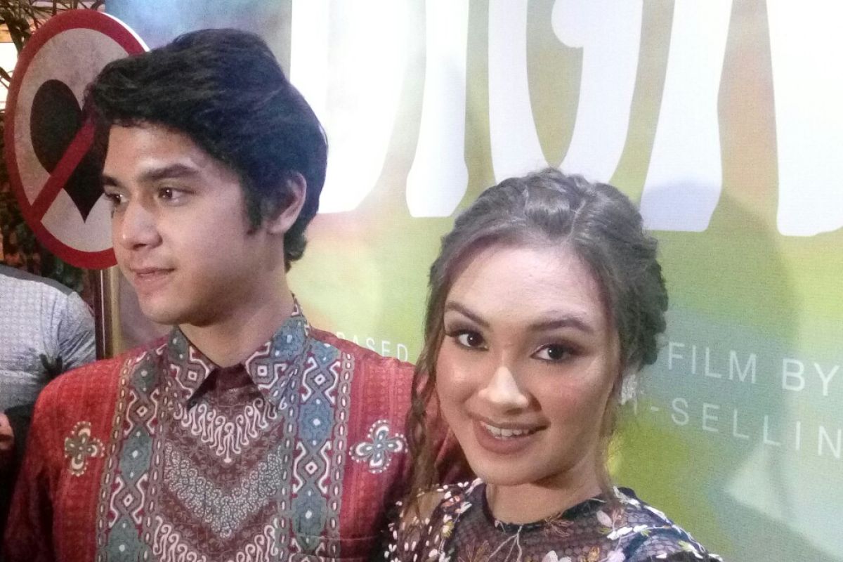 Ghazali canggung beradegan romantis dengan Caitlin Halderman