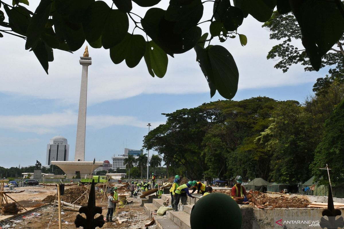 Sekda DKI: Monas belum pernah diresmikan presiden. Ini sejarahnya