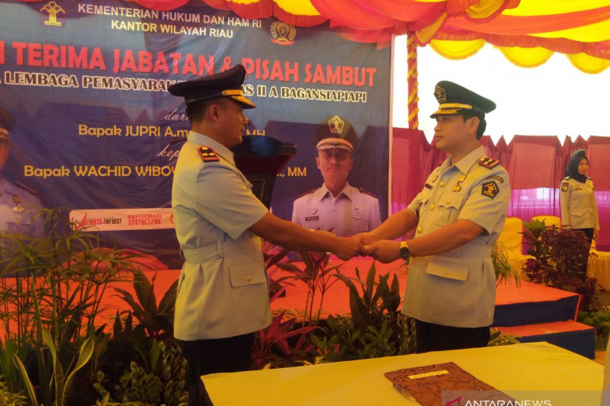 Wabup Rohil hadiri sertijab Kalapas Klas II A Bagansiapiapi