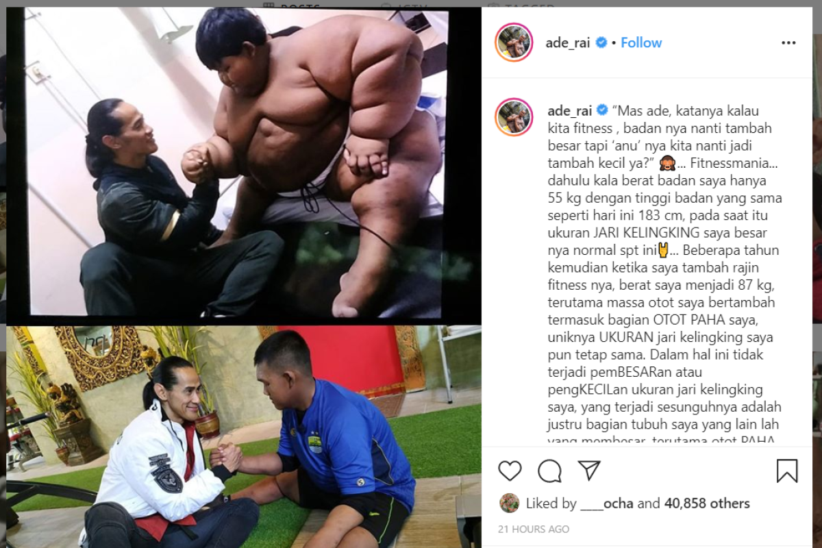 Inspirasi turunkan berat badan tanpa menyiksa diri ala Aria