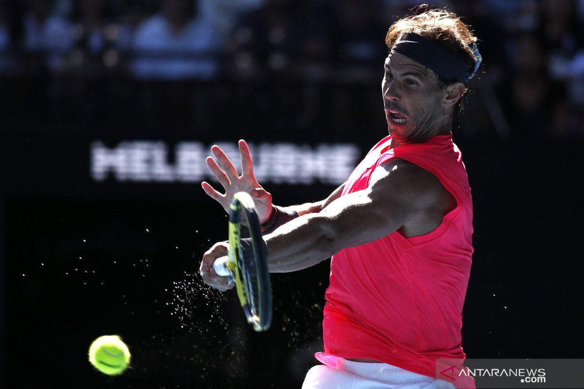 Nadal melaju ke putaran keempat Australia Open