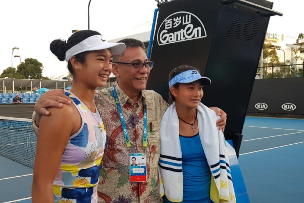 Pasangan gado-gado Priska/Eala sabet gelar ganda putri Australian Open Junior