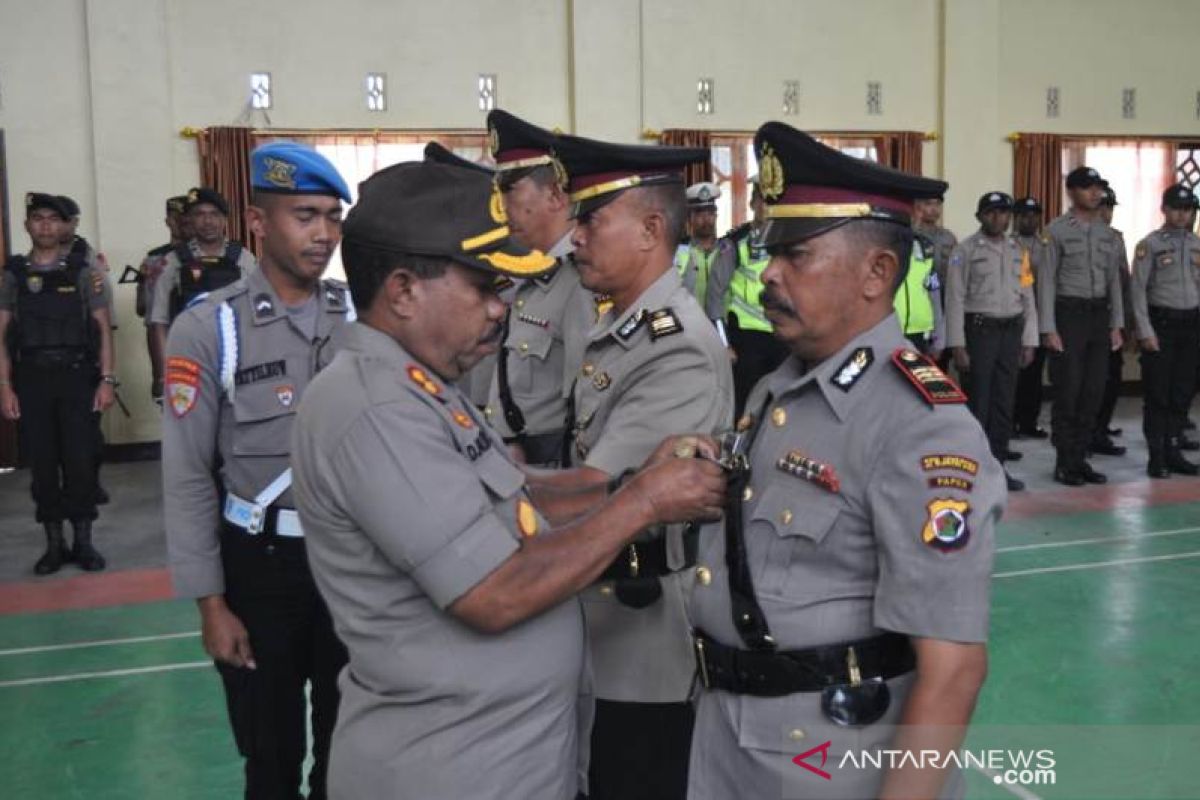 Kapolres Jayawijaya mutasi sejumlah pejabat kepolisian